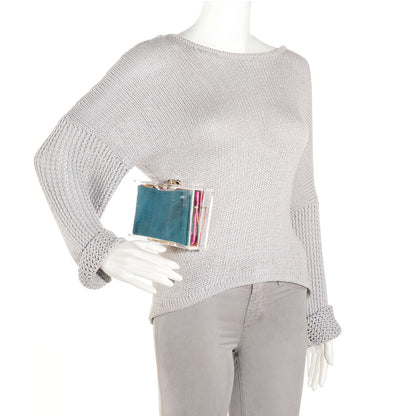 FASHIONPHILE CHARLOTTEOLYMPIAPerspexPandoraClutch 2 of 8