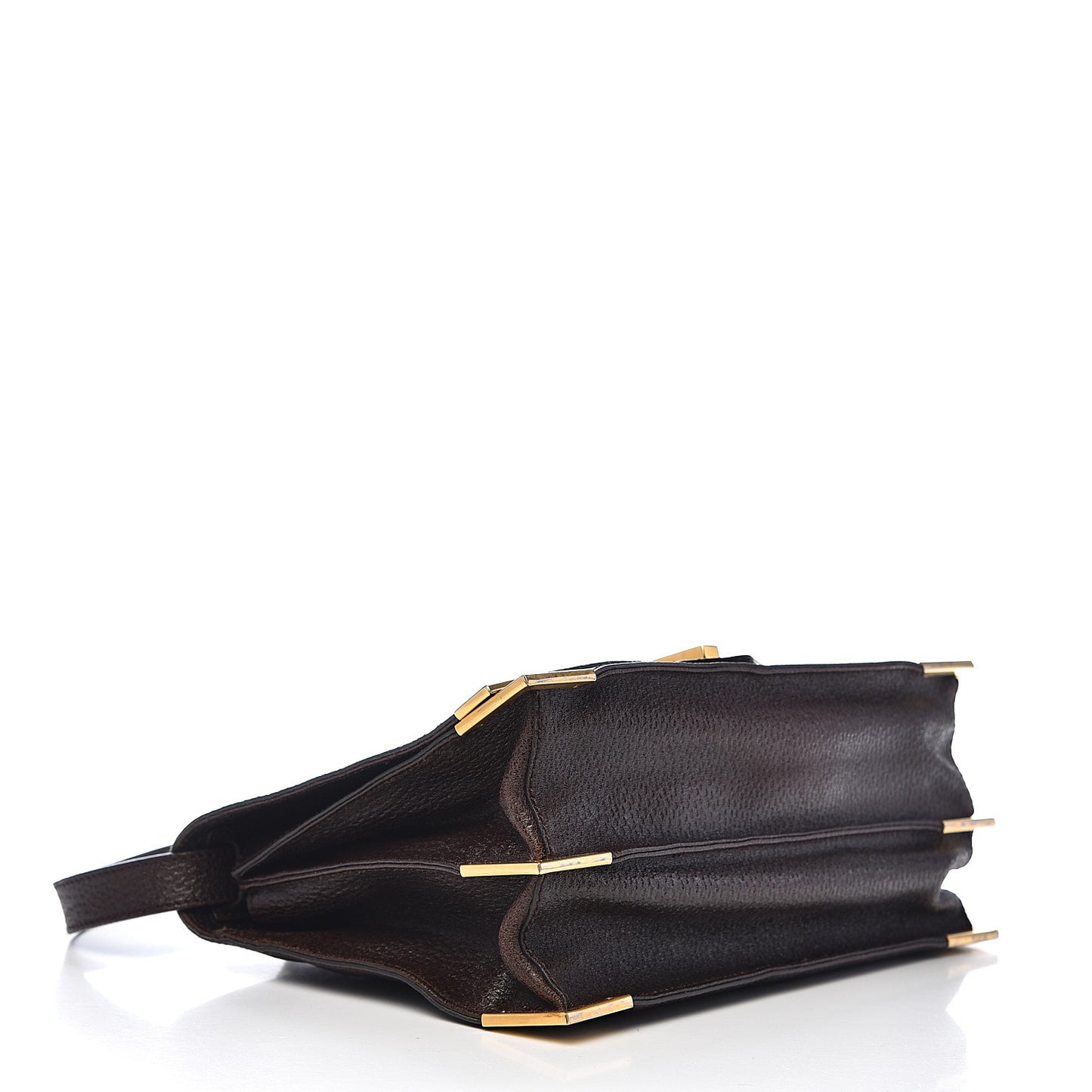 Vitello Classico No.1 Satchel Dark Brown