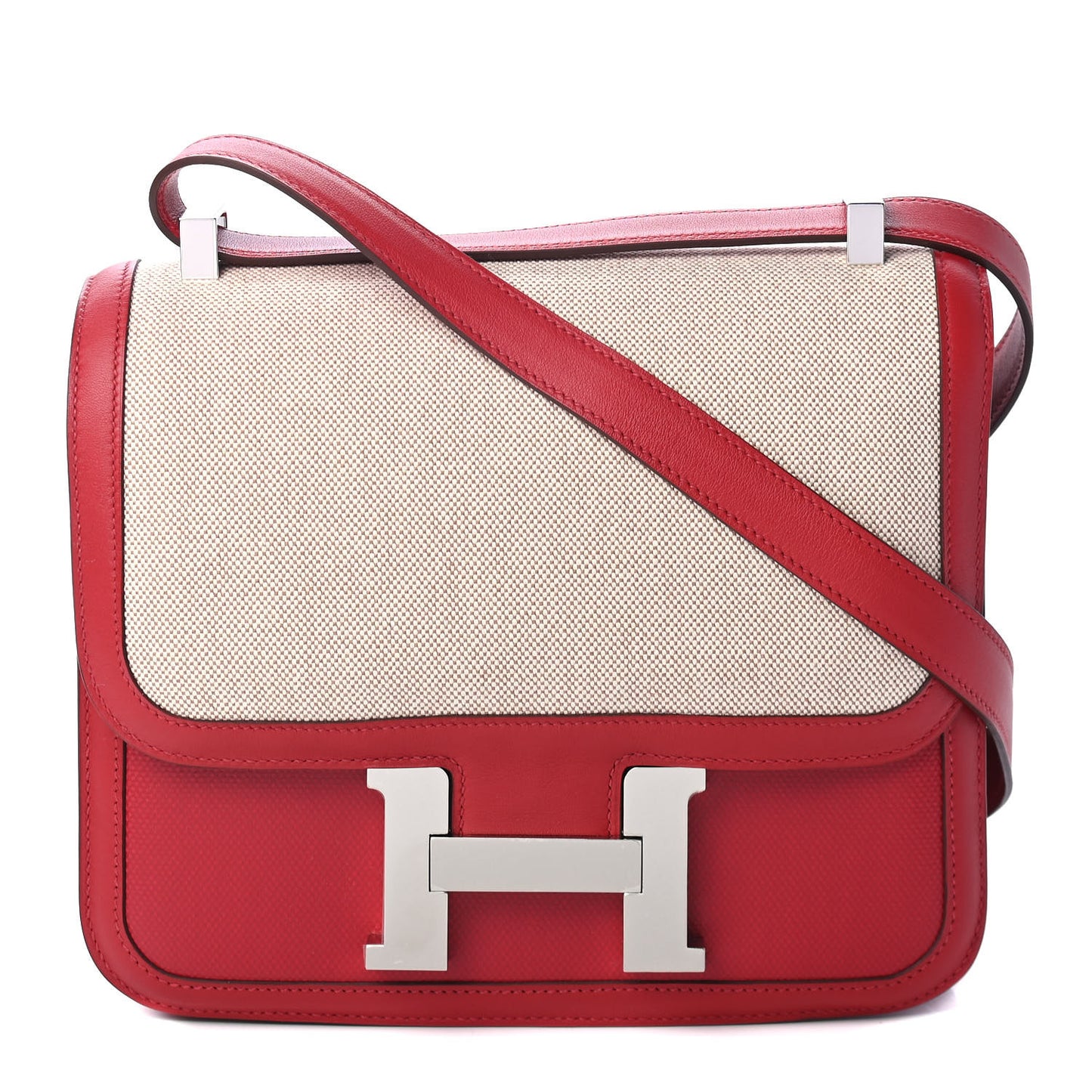 Swift Toile H Berline Constance 24 Rouge Piment Ecru