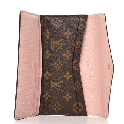 Louis Vuitton Monogram Josephine Wallet Rose Ballerine 6 of 7
