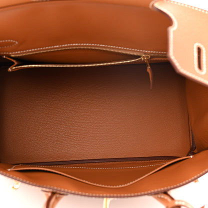 Hermes Epsom Birkin 30 Gold 5 of 11