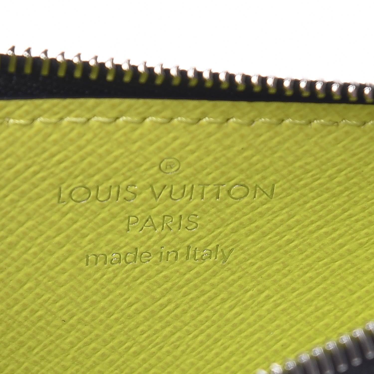 Louis Vuitton Monogram Taiga Coin Card Holder Yellow 6 of 7