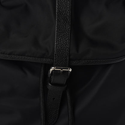 Burberry Nylon Grained Calfskin Watson Diaper Bag Black 11 of 11