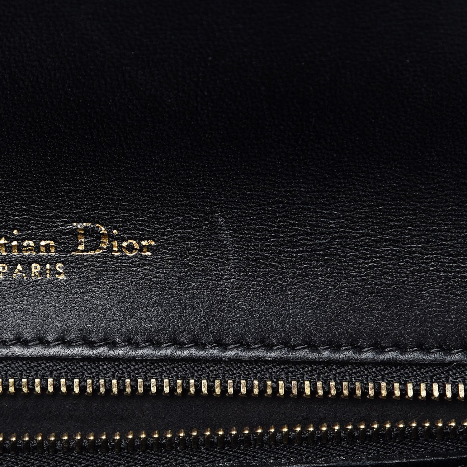 Christian Dior Lambskin Studded Medium Diorama Flap Bag Black 10 of 17