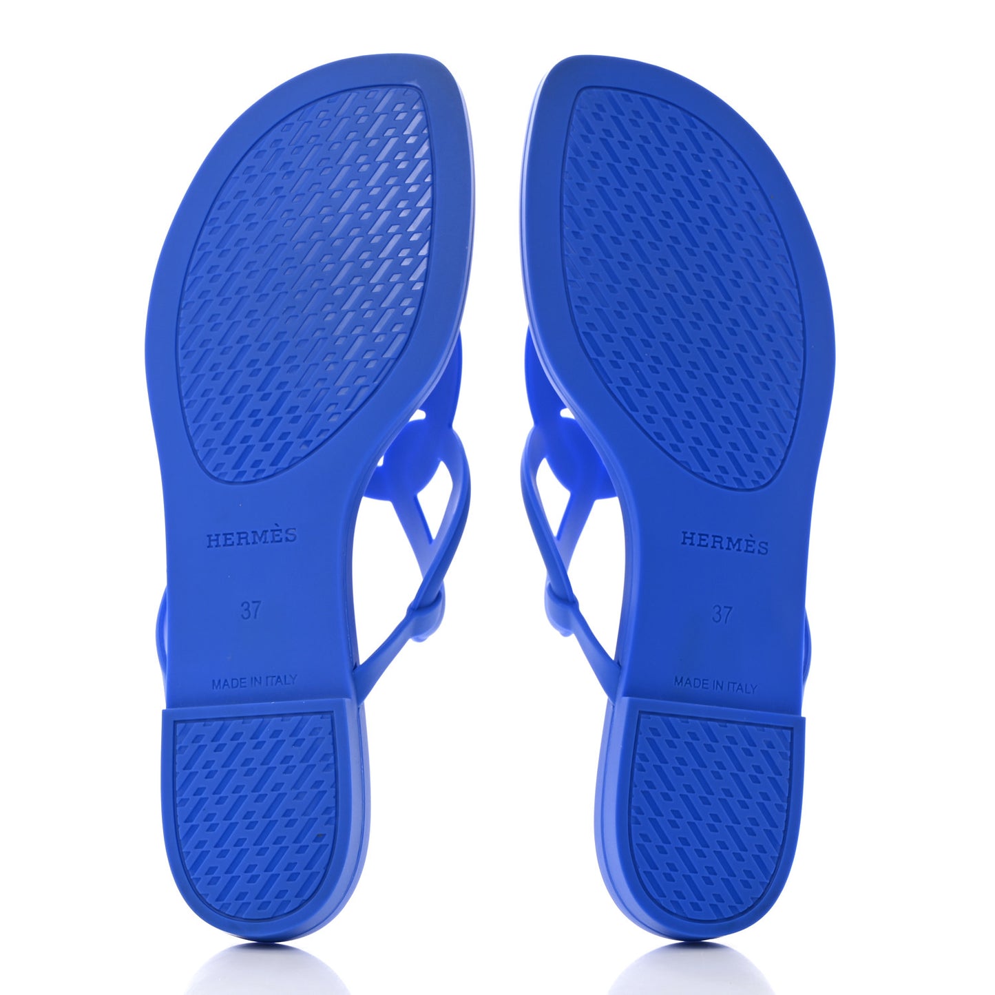 Rubber Womens Egerie Sandals 37 Bleu Outremer