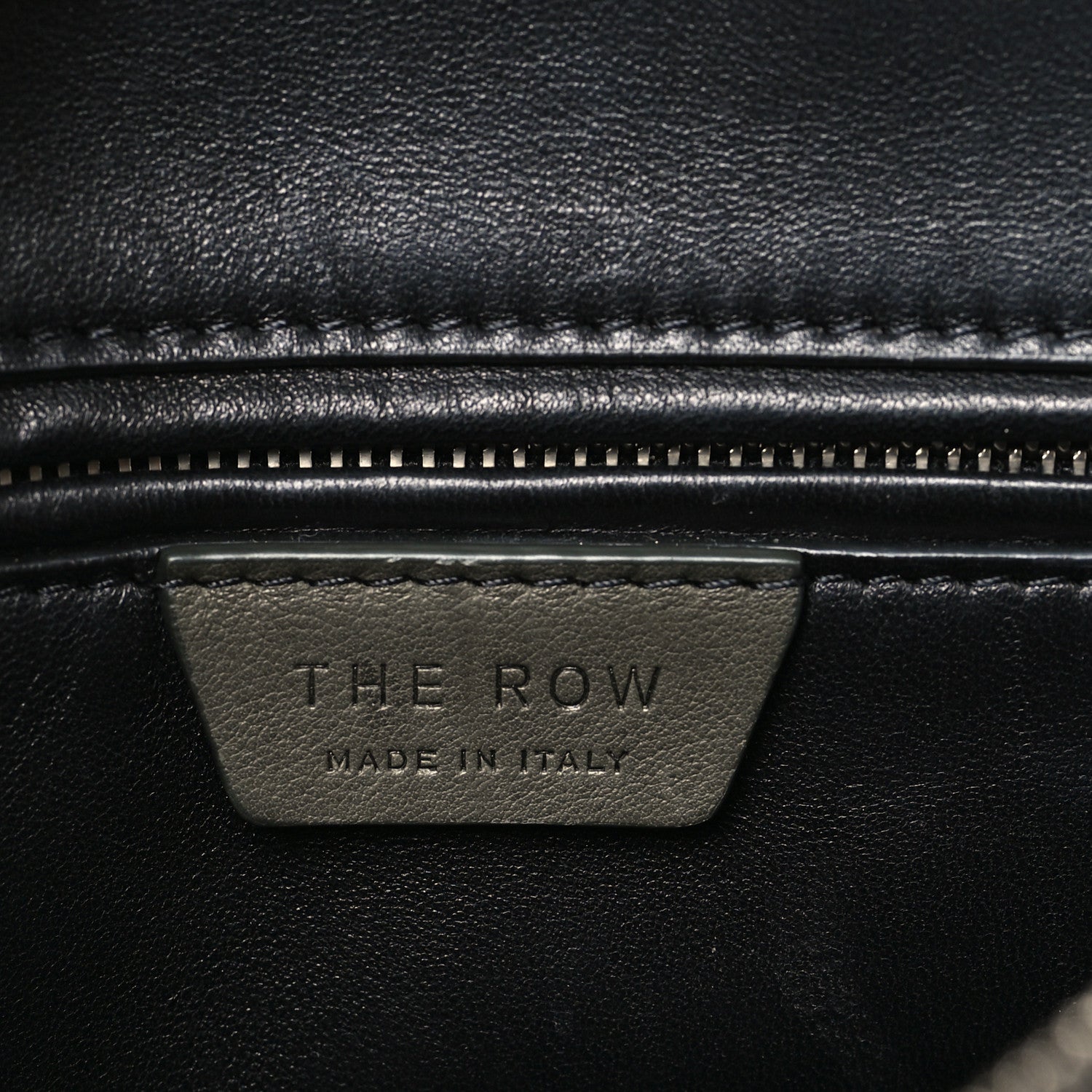 The Row Saddle Calfskin Mini Devon Bag Koala Grey 6 of 9