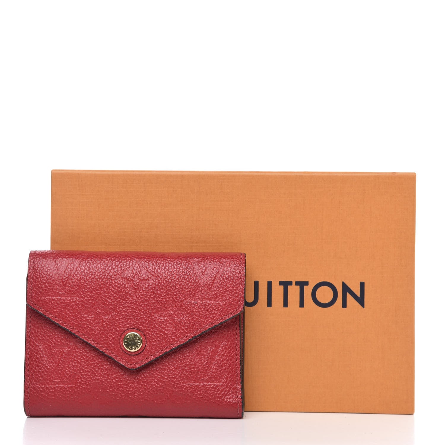 Louis Vuitton Empreinte Victorine Wallet Scarlet 8 of 8