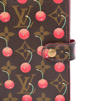 Louis Vuitton Monogram Cerises Small Ring Agenda Cover 9 of 14