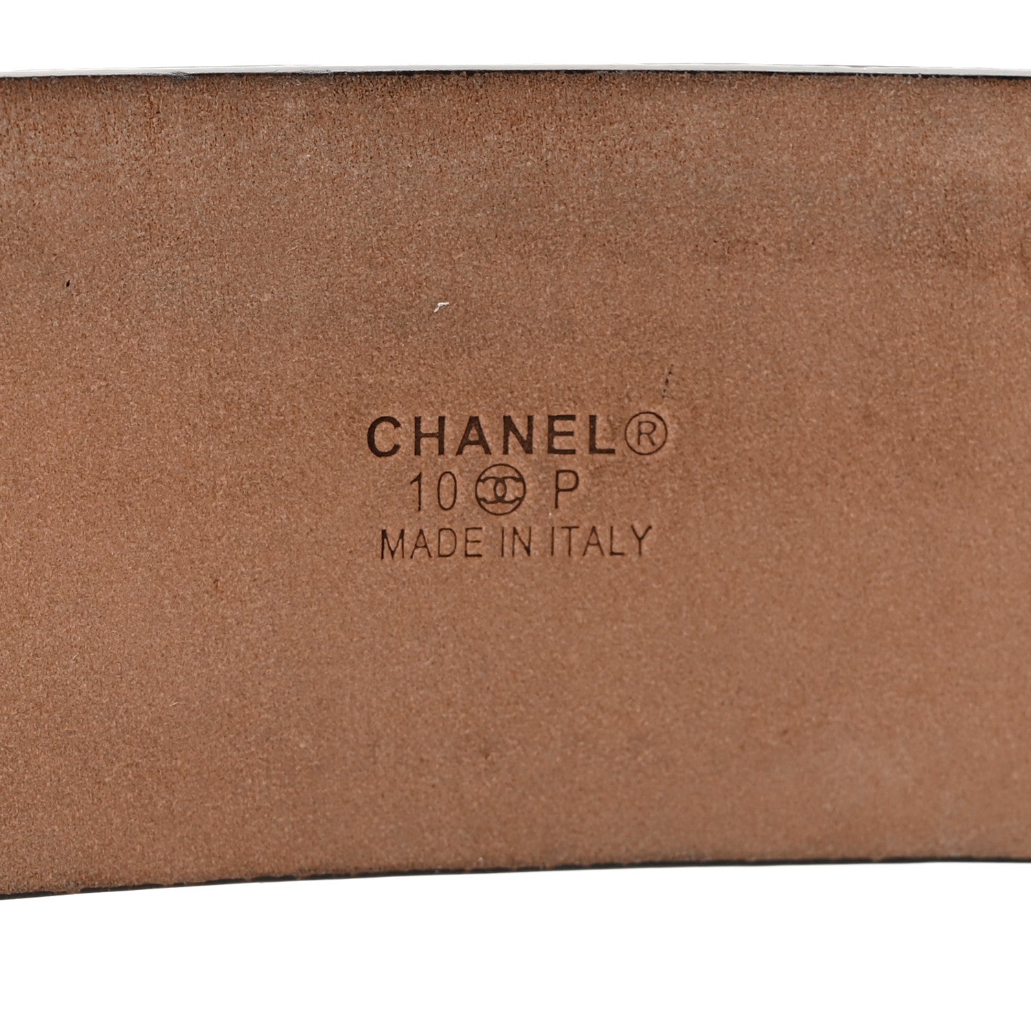 Chanel Patent Calfskin CC Belt 95 38 Black 5 of 12