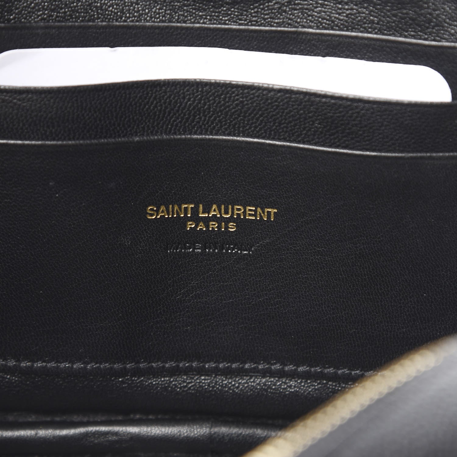 Saint Laurent Grain De Poudre Matelasse Monogram Mini Lou Camera Bag Black 6 of 13