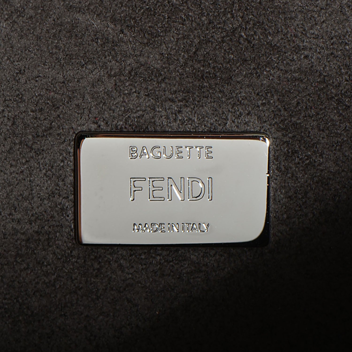 Fendi Nappa Rabbit Fox Fur Micro Buggie Baguette Verde Acqua 11 of 11