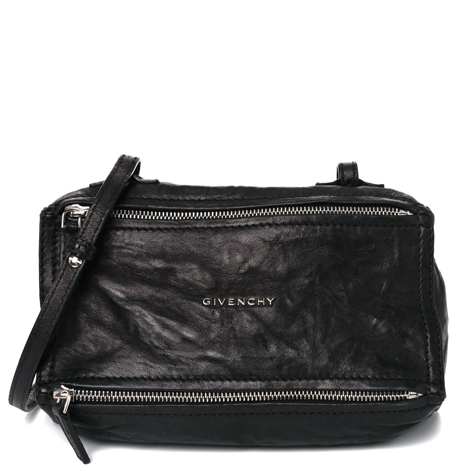 Givenchy Tumbled Sheepskin Mini Pandora Black 1 of 16