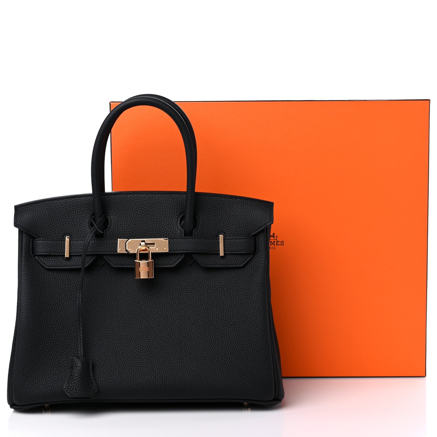 Hermes Togo Birkin 30 Black 10 of 10