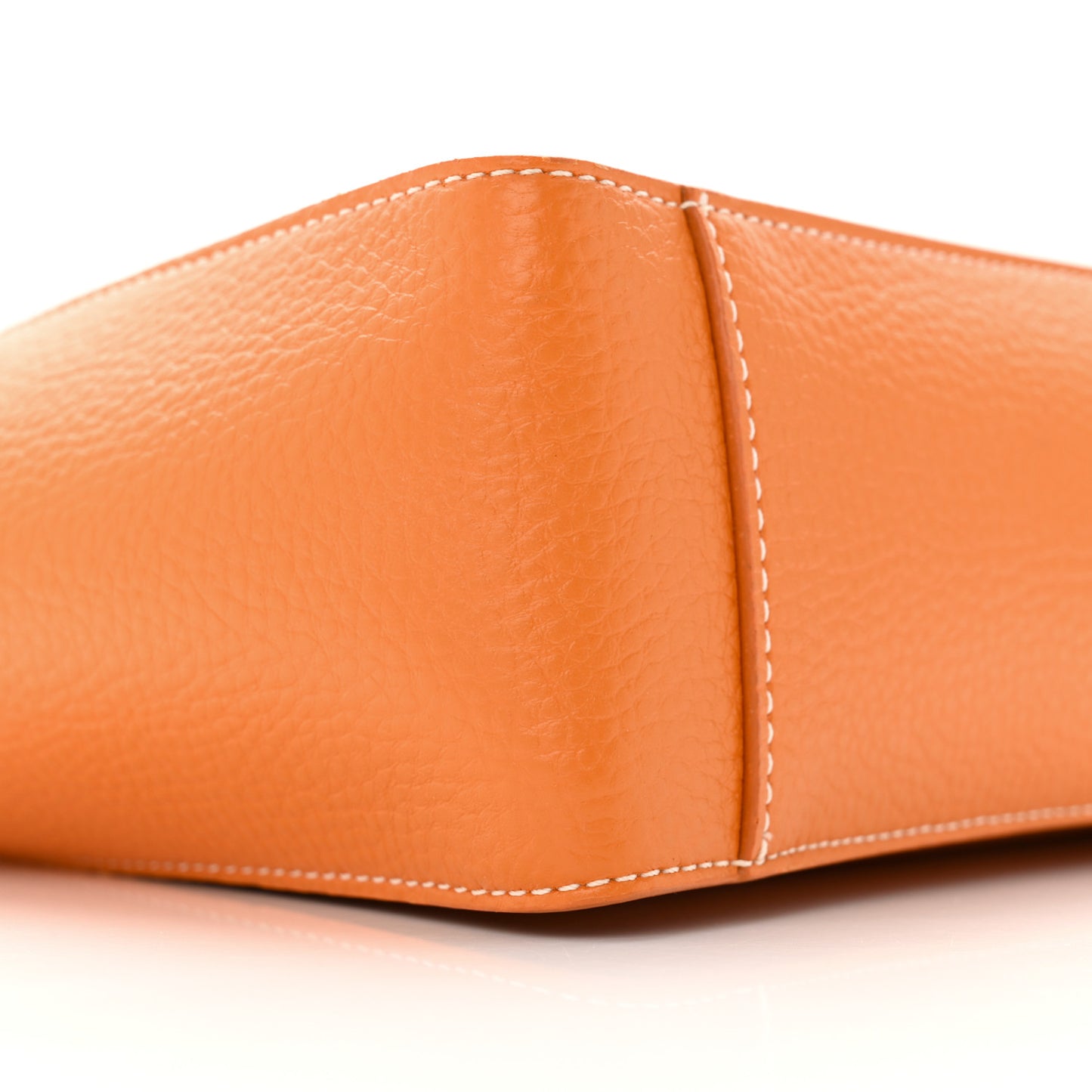 Grainy Alter Mat Perforated Logo Mini Crossbody Orange