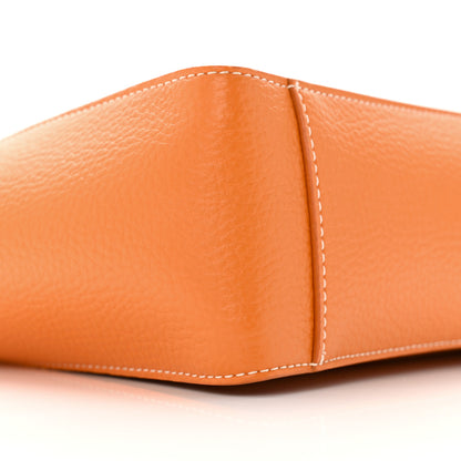 Stella McCartney Grainy Alter Mat Perforated Logo Mini Crossbody Orange 9 of 16