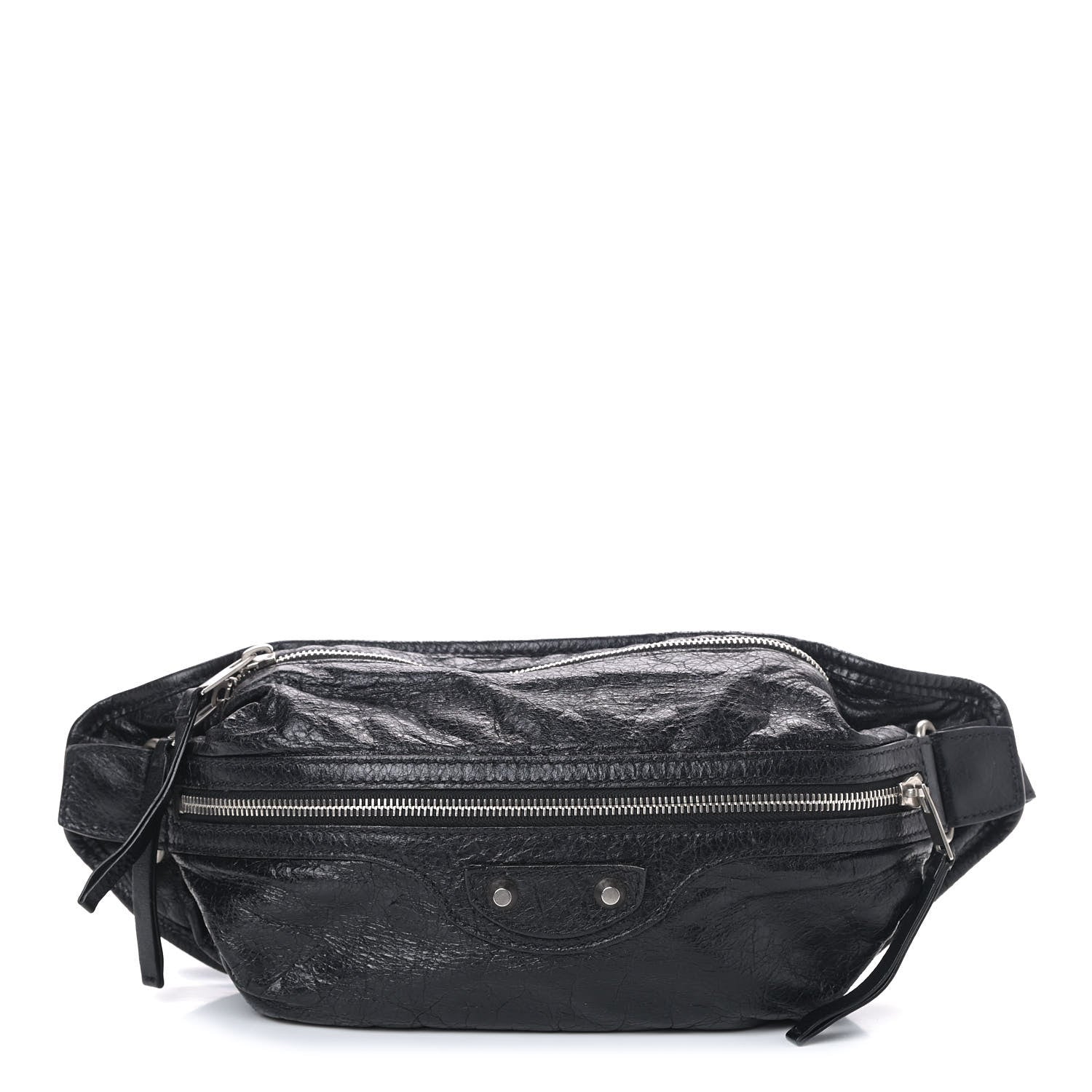Balenciaga Lambskin Classic Hardware Neo Lift Hip Bag Black 1 of 8