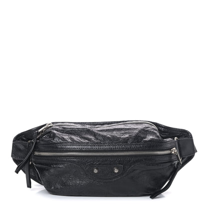 Balenciaga Lambskin Classic Hardware Neo Lift Hip Bag Black 1 of 8