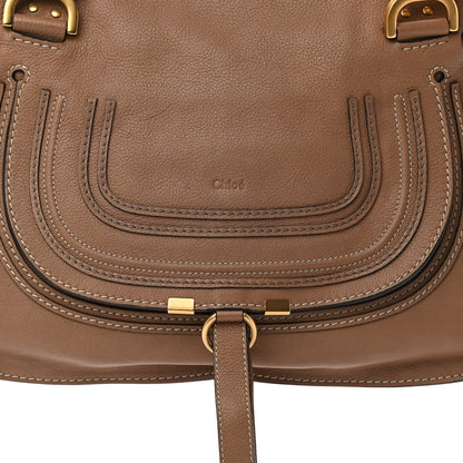 Chloe Calfskin Medium Marcie Satchel Nut 8 of 14