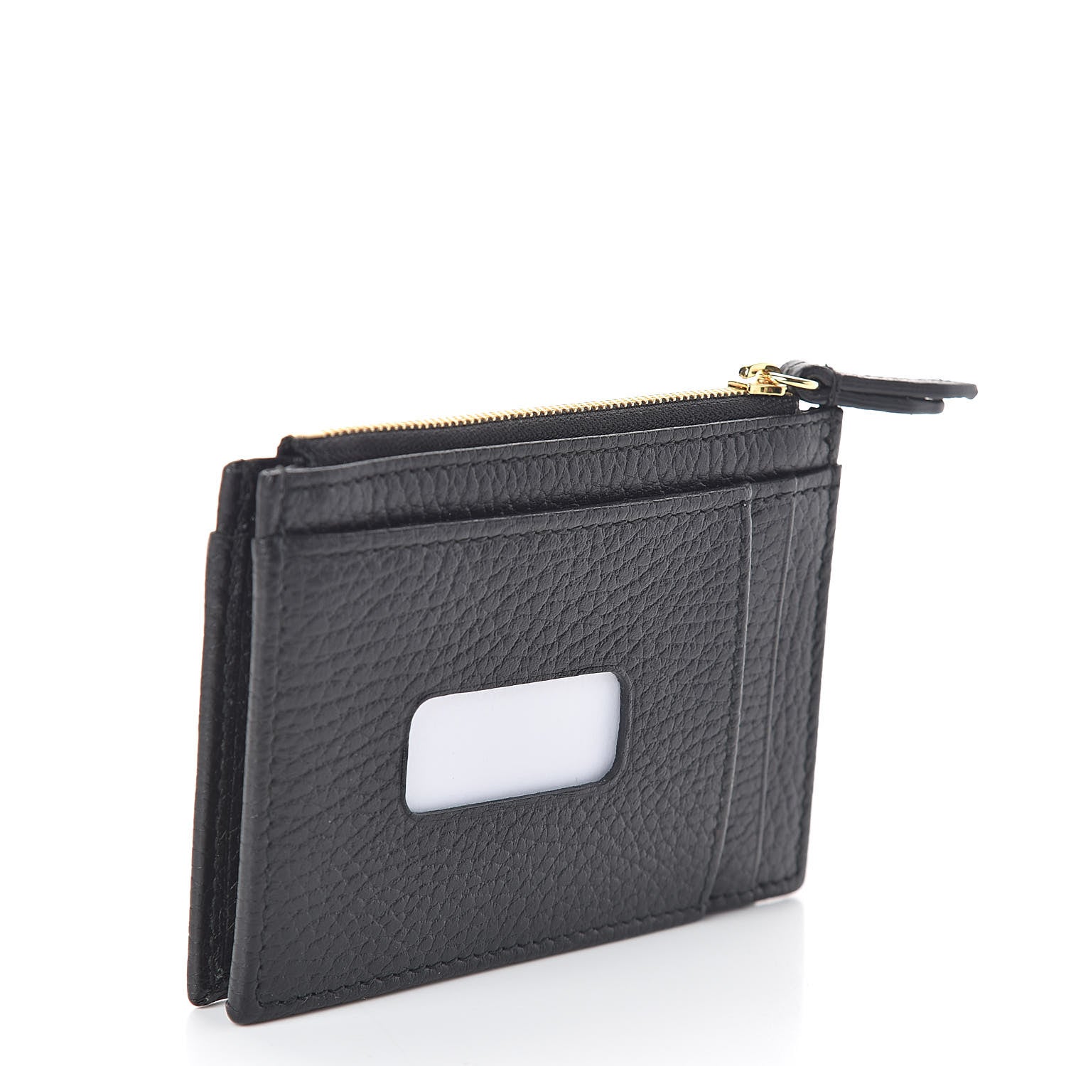 Gucci Dollar Calfskin GG Marmont Coin Case Card Holder Black 3 of 7