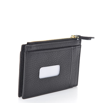 Gucci Dollar Calfskin GG Marmont Coin Case Card Holder Black 3 of 7