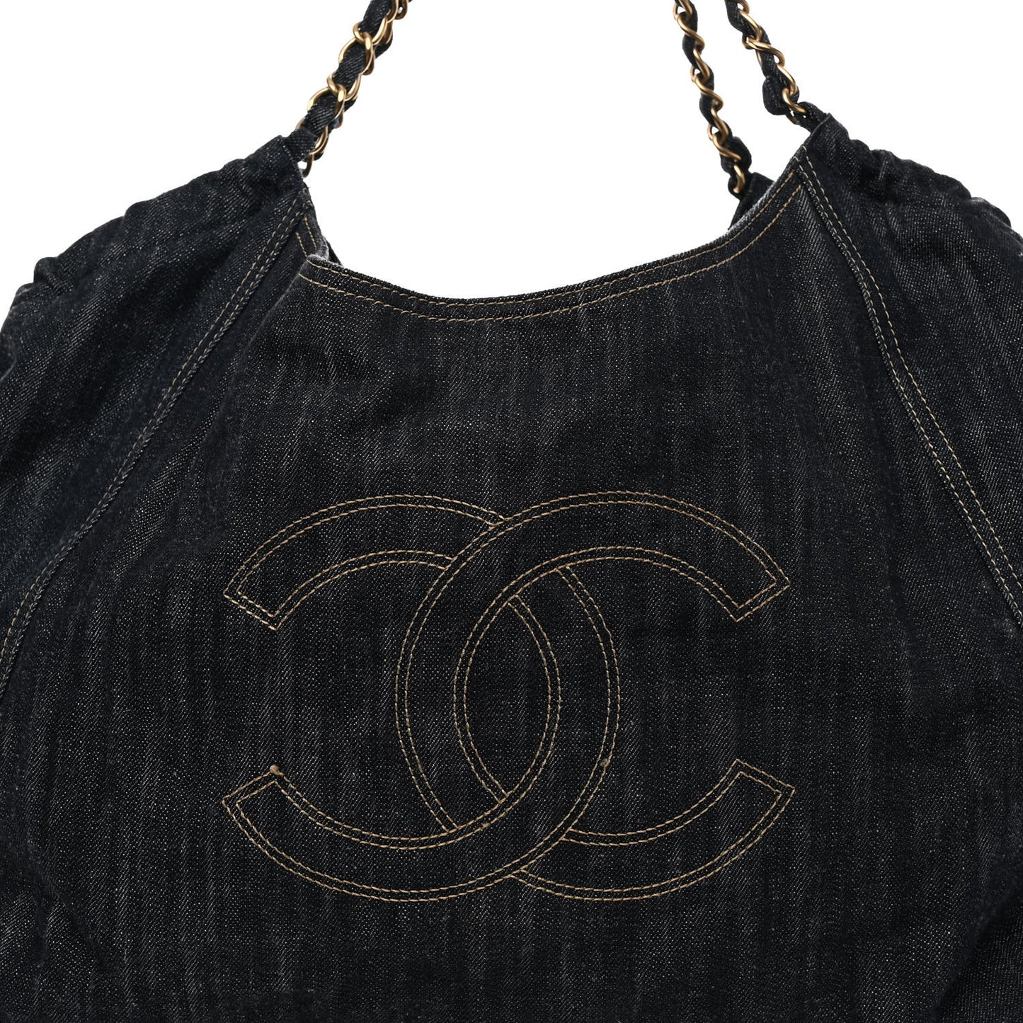 Denim XL Coco Cabas Tote Blue
