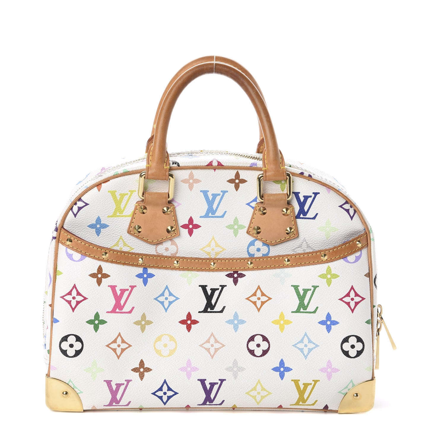 Louis Vuitton Monogram Multicolor Trouville White 1 of 8