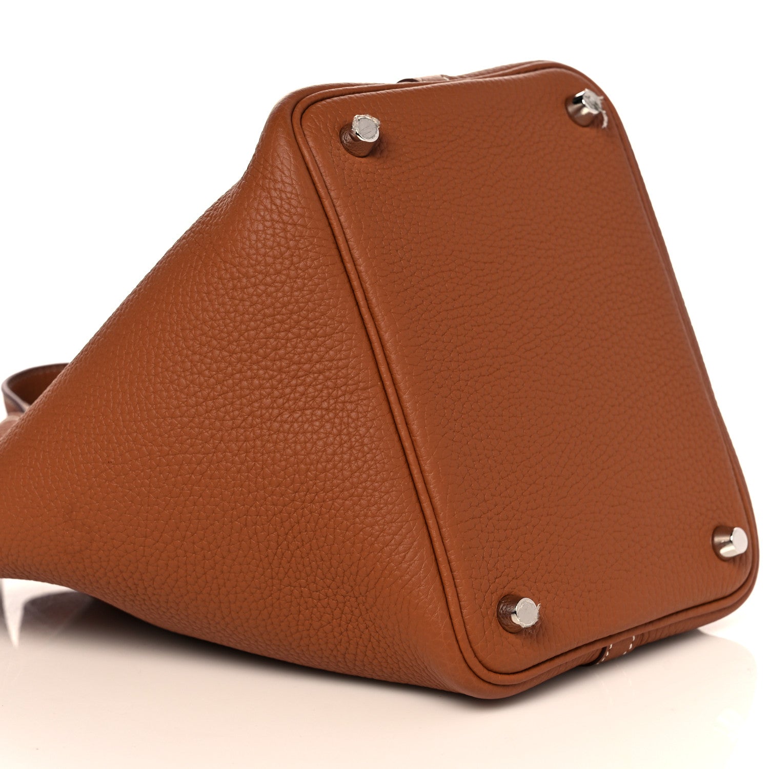 Hermes Taurillon Clemence Picotin Lock 18 PM Gold 8 of 11