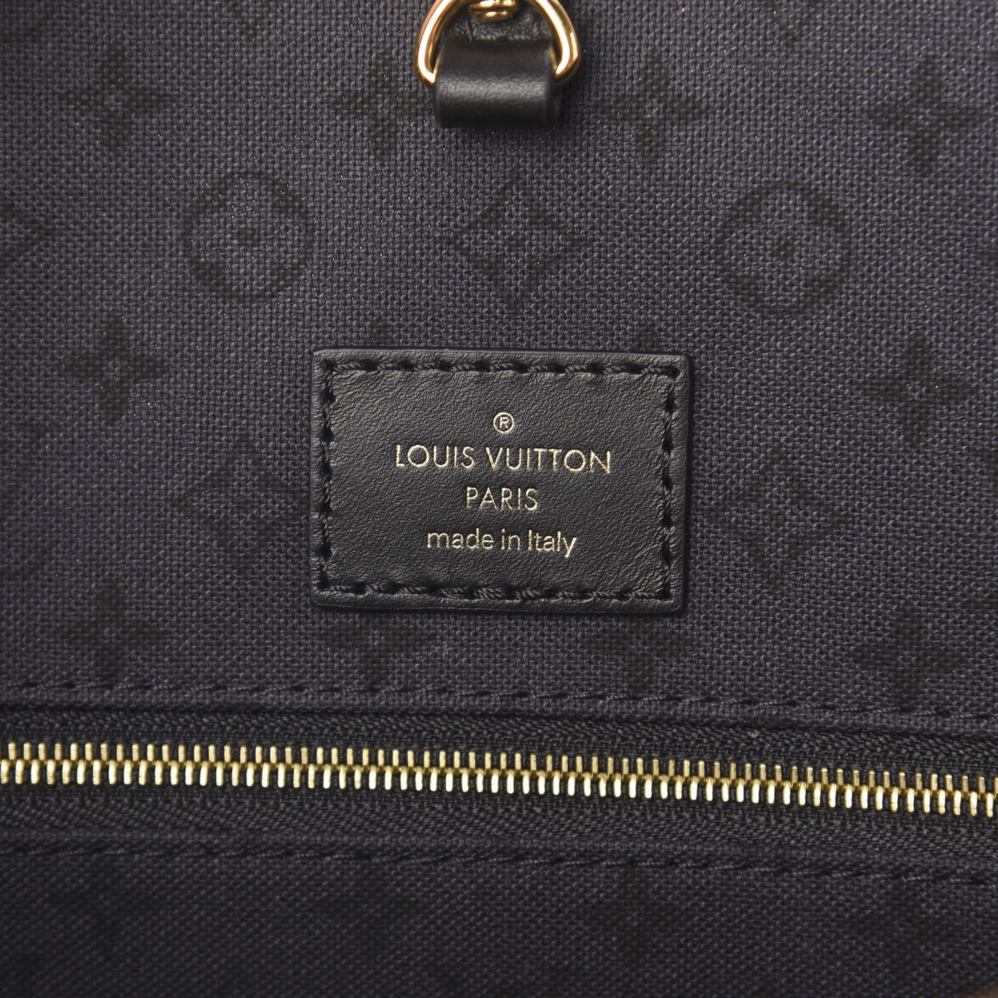 Monogram Giant Crafty Onthego GM Creme Rouge Black