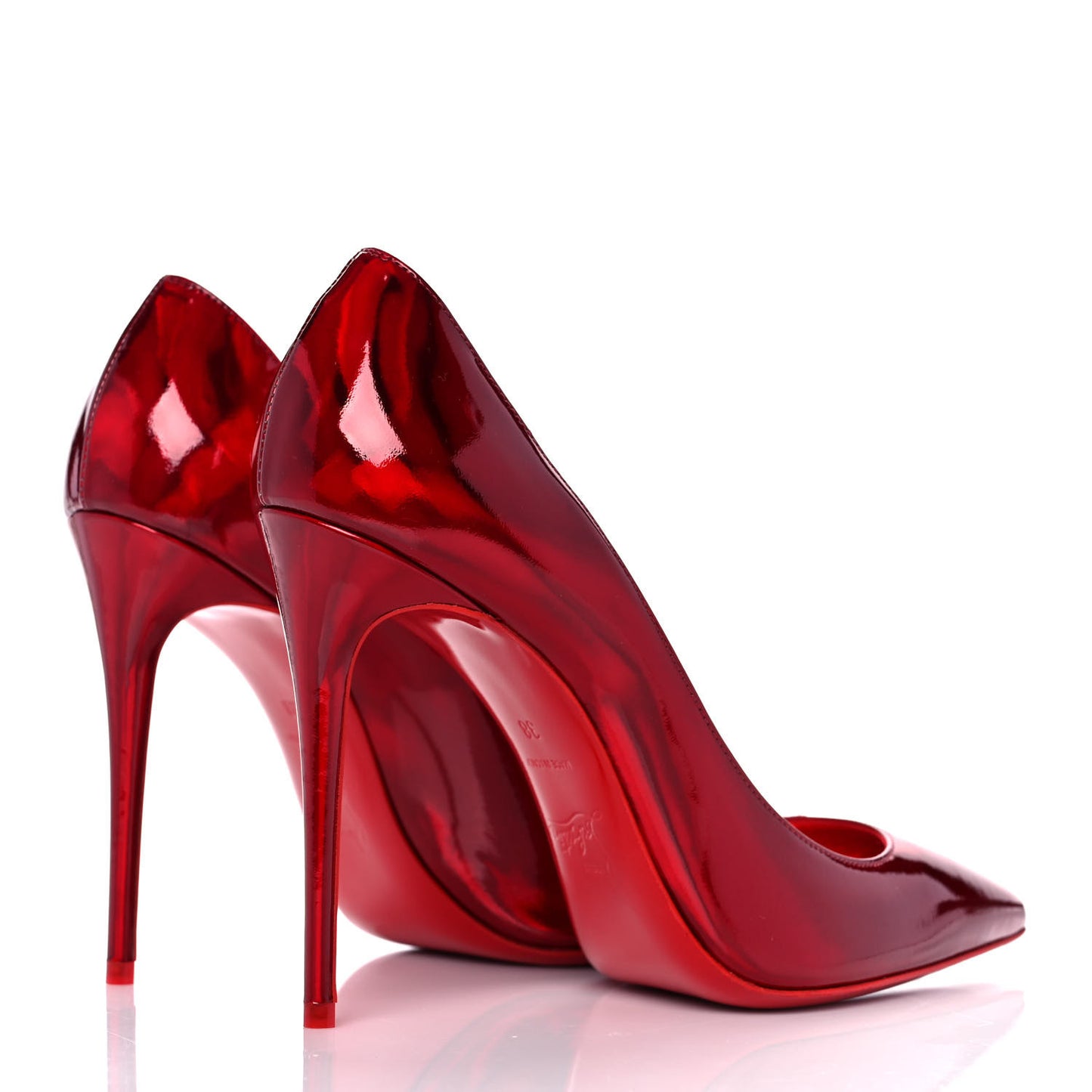 Metallic Patent Psychic So Kate 120 Pumps 38 Loubi