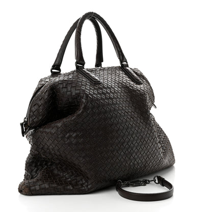 Bottega Veneta Nappa Intrecciato Maxi Convertible Tote Ebano 3 of 13