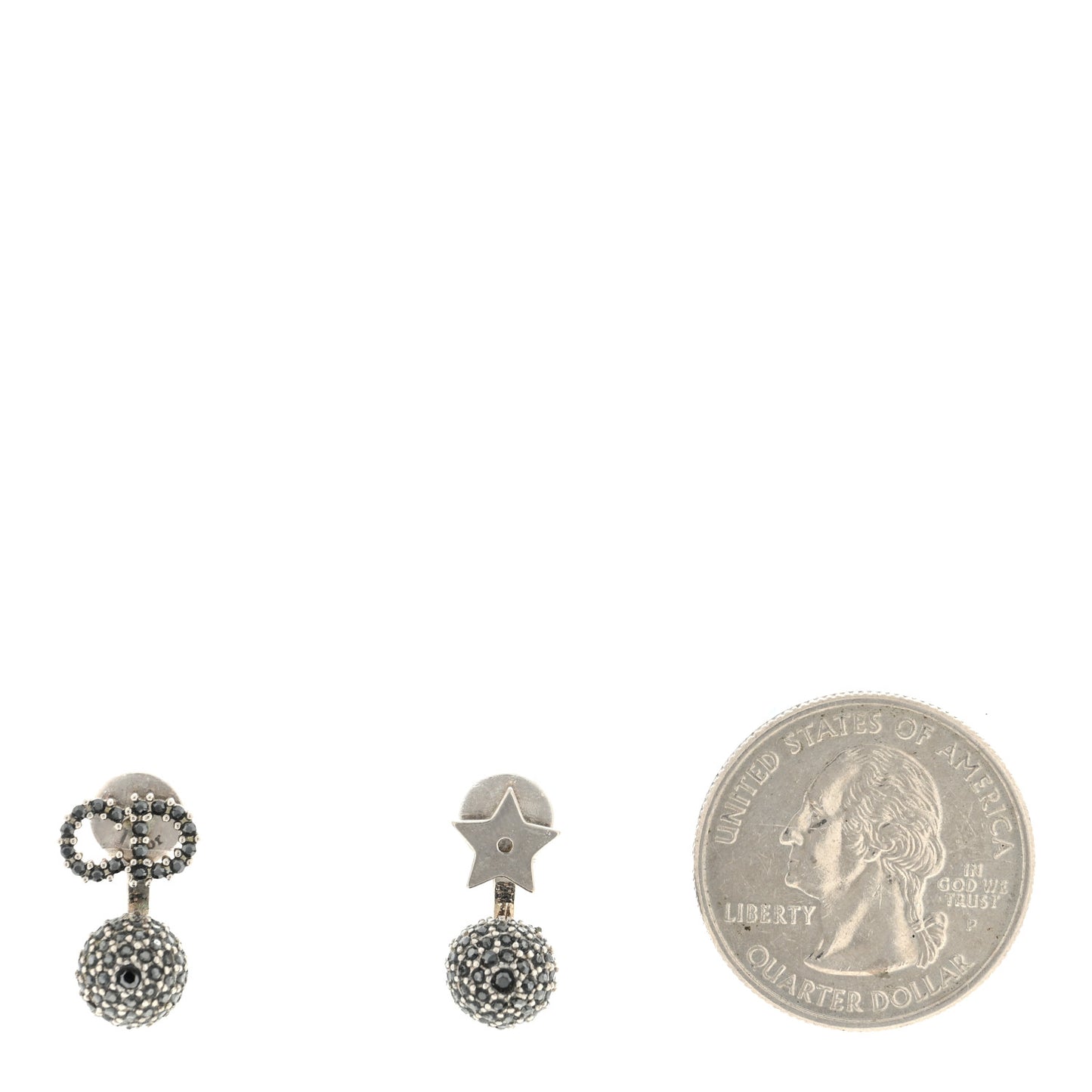 Crystal Star CD La Petite Tribal Earrings Silver