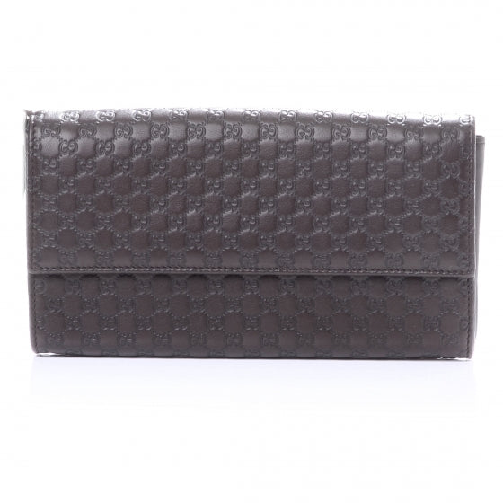 Gucci Microguccissima Travel Document Case Brown 1 of 8