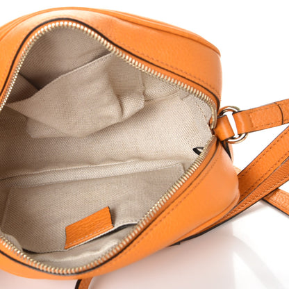 Gucci Pebbled Calfskin Small Soho Disco Bag Curcuma 5 of 8