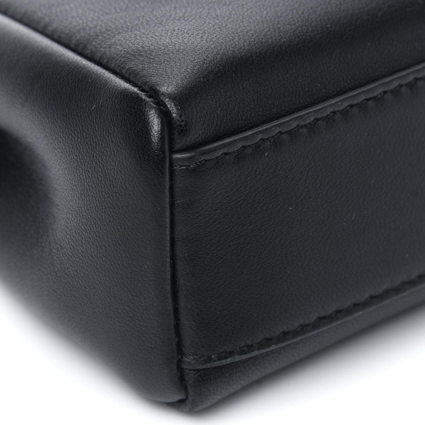 Nappa Micro Peekaboo Iconic Satchel Black