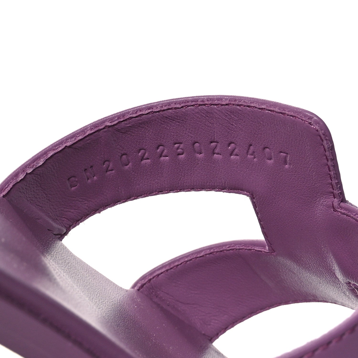 Hermes Calfskin Oran Sandals 40 Bruyère 8 of 9