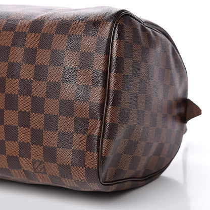 Louis Vuitton Damier Ebene Speedy 30 9 of 12