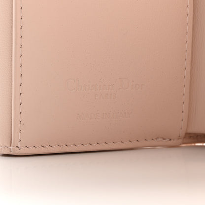 Christian Dior Patent Cannage Lady Dior Medium Wallet Rose Poudre 6 of 7