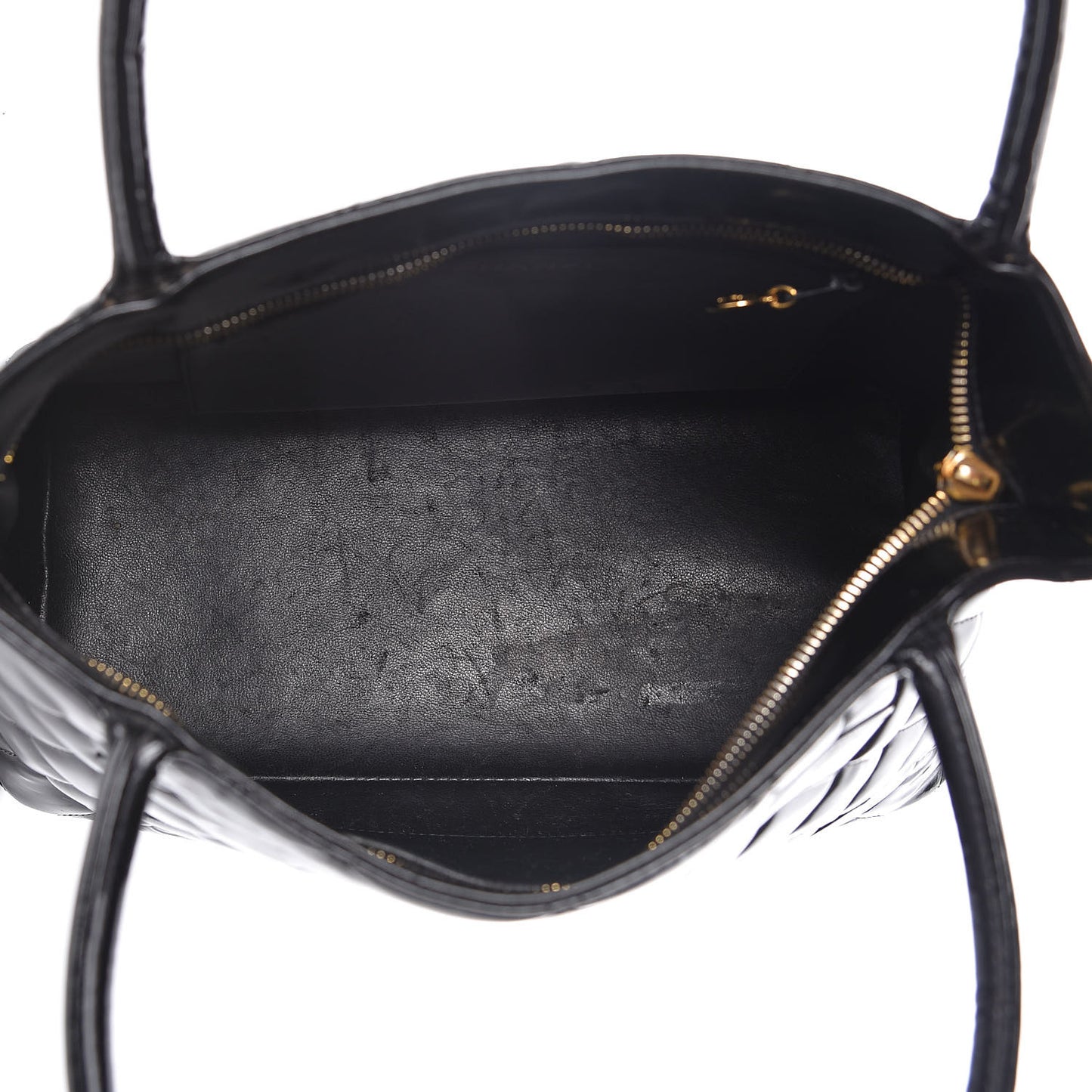 Patent Medallion Tote Black