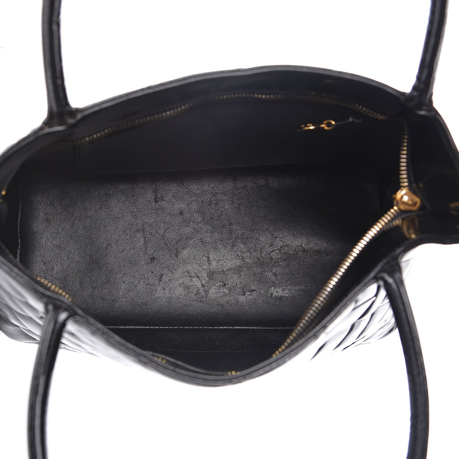 Chanel Patent Medallion Tote Black 5 of 21