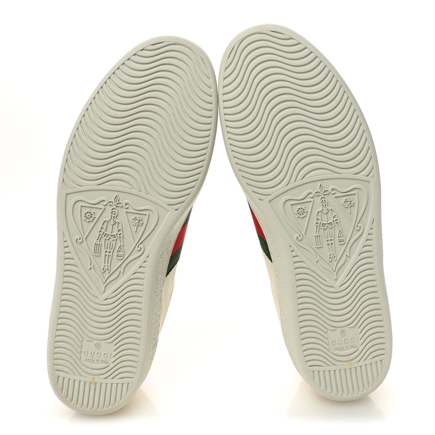 X FREYA HARTAS Calfskin Miro Soft Web Mythical Creature Embroidered Mens Ace Sneakers 8 New Mystic White