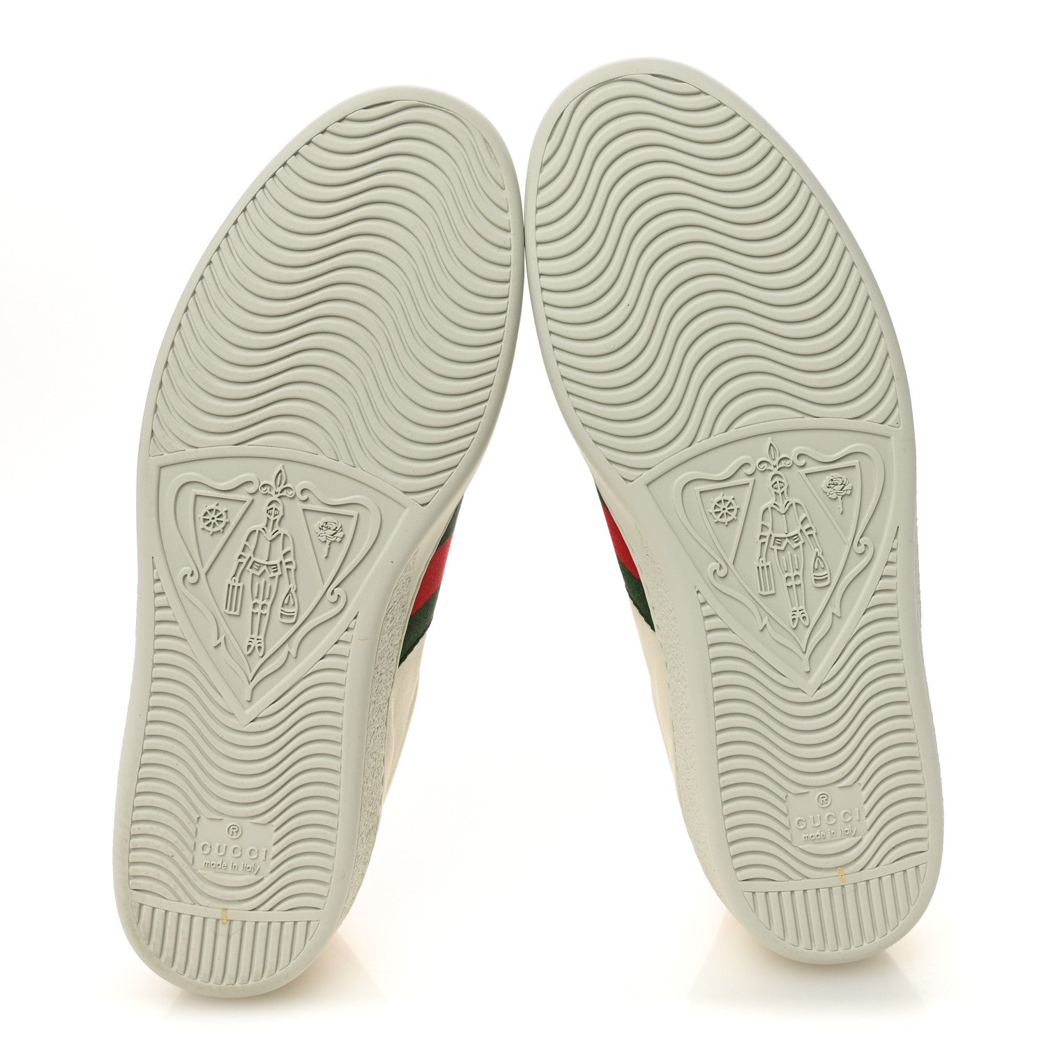 Gucci X FREYA HARTAS Calfskin Miro Soft Web Mythical Creature Embroidered Mens Ace Sneakers 8 New Mystic White 6 of 10