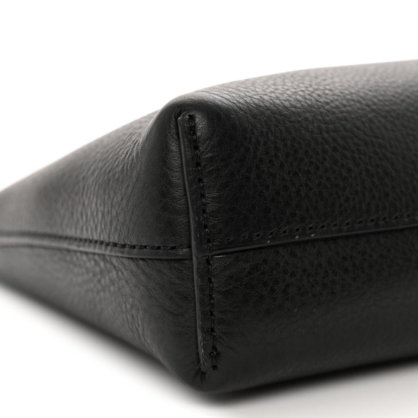 Grained Calfskin Rene Crossbody Black