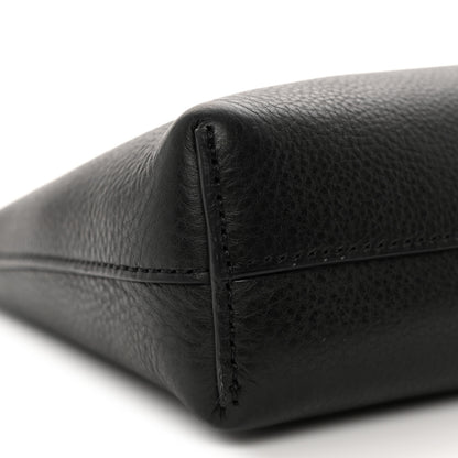 The Row Grained Calfskin Rene Crossbody Black 8 of 9