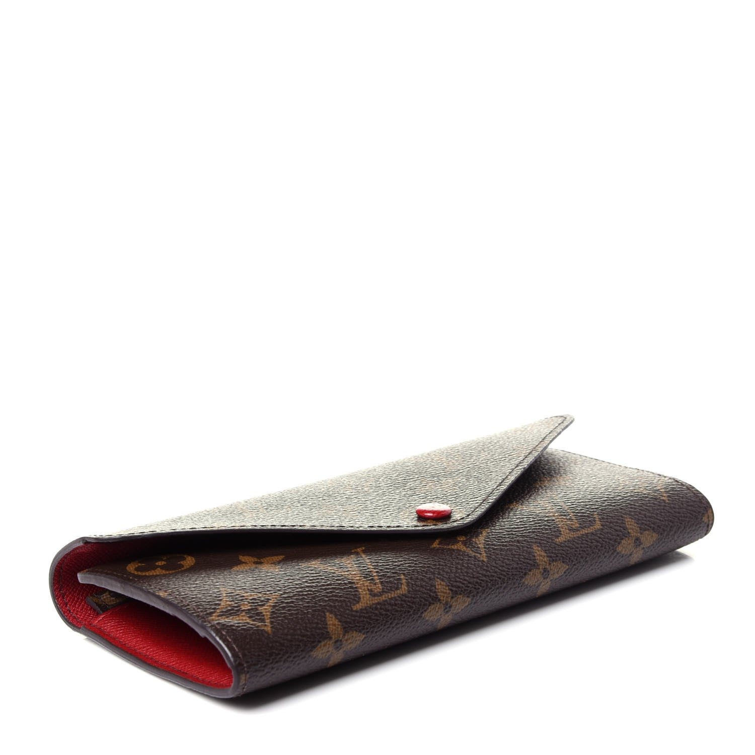Louis Vuitton Monogram Josephine Wallet Red 4 of 15