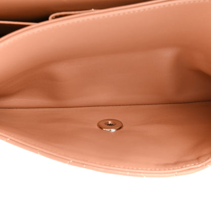 Chanel Lambskin Quilted Medium Double Flap Brown 5 of 11