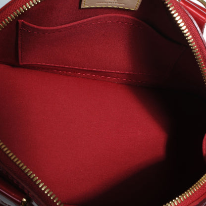 Louis Vuitton Vernis Alma BB Pomme D'Amour 4 of 6
