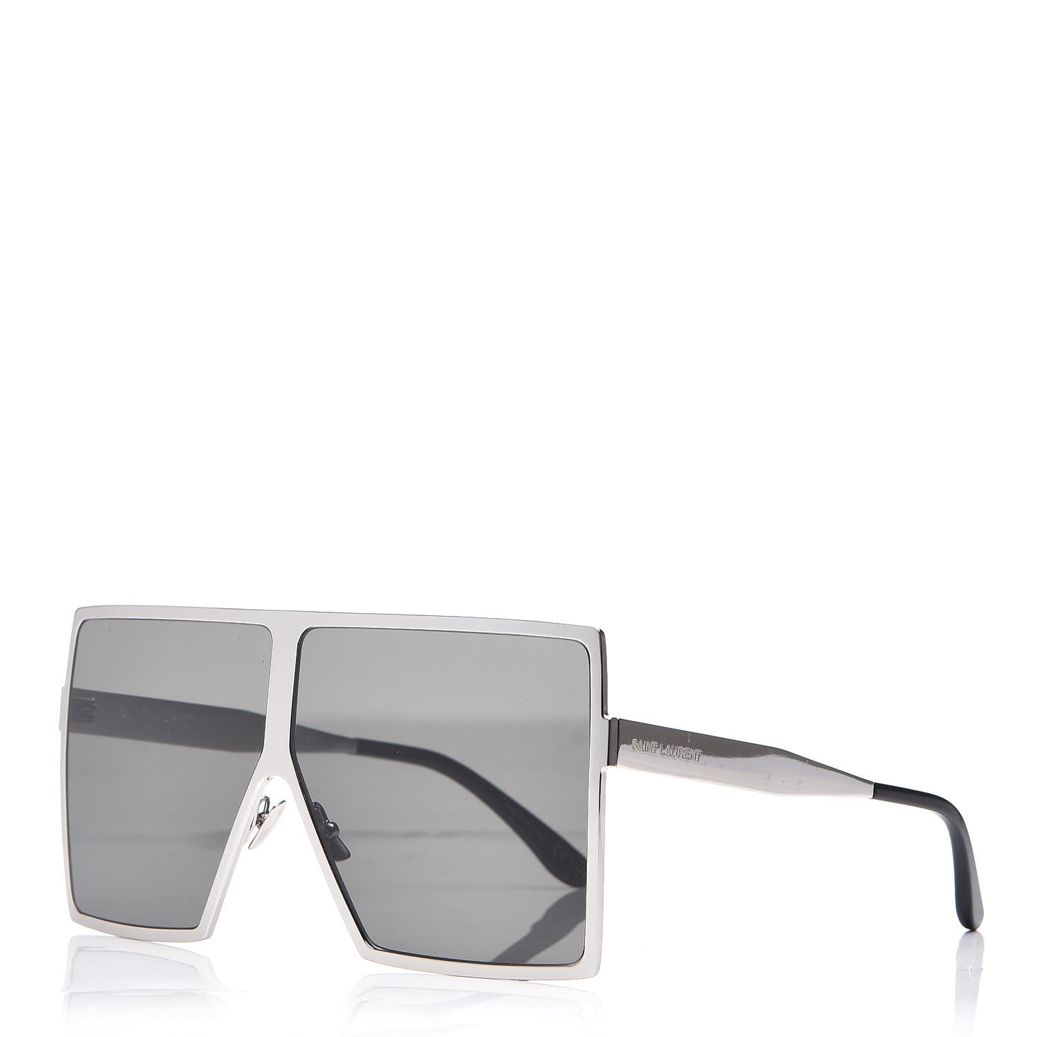 Saint Laurent Betty SL182 Sunglasses Silver 1 of 9