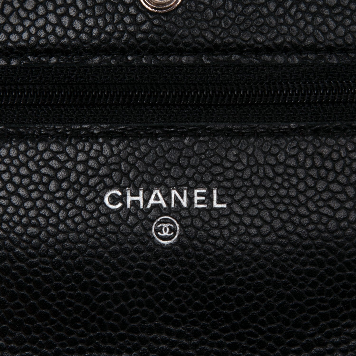 Chanel Caviar Quilted Wallet On Chain WOC Black 6 of 8