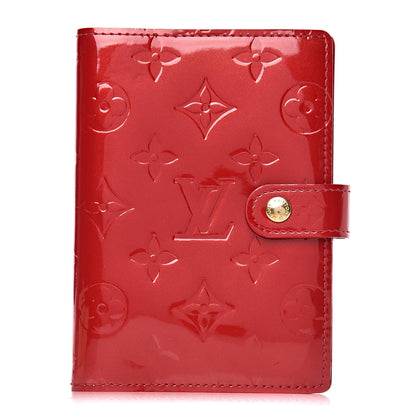 Louis Vuitton Vernis Small Ring Agenda Cover Pomme D'Amour 1 of 7