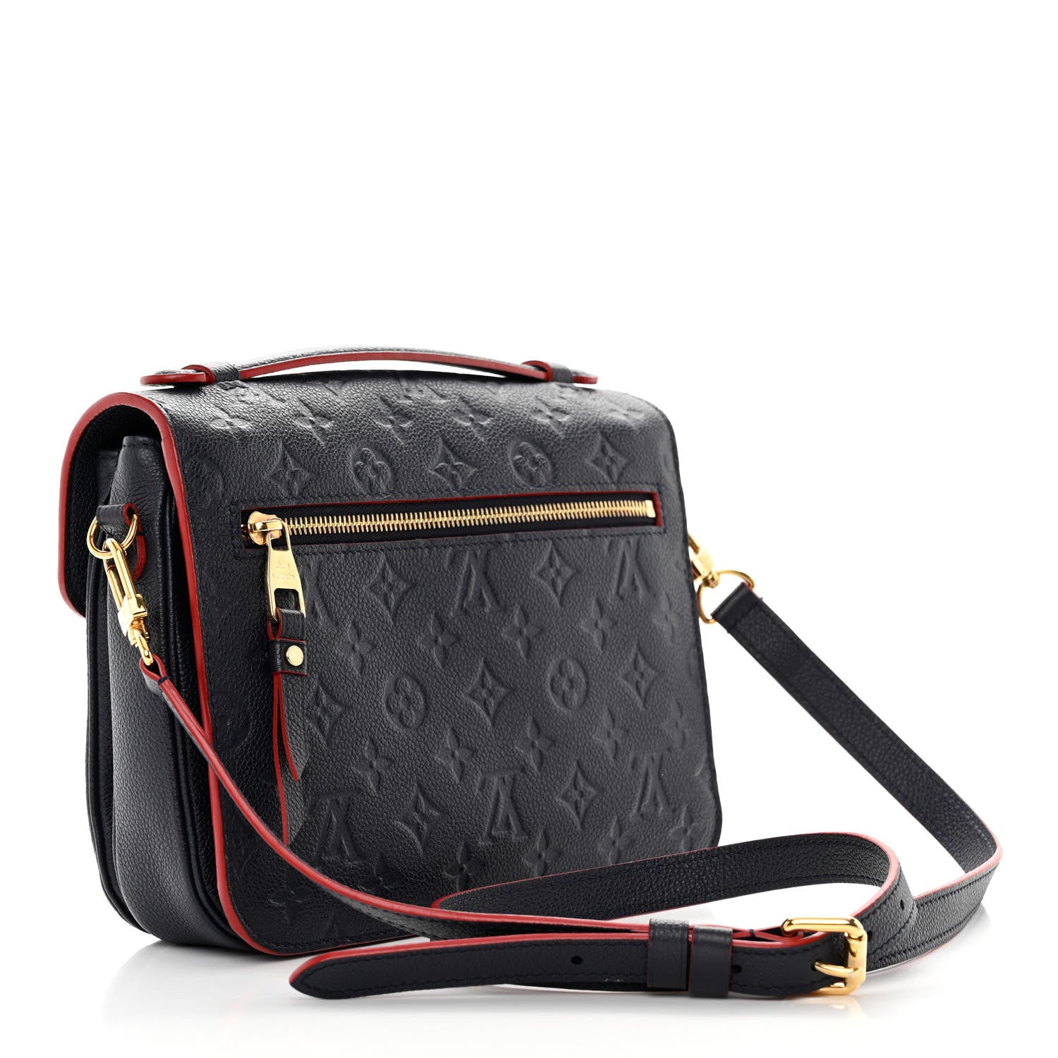 Louis Vuitton Empreinte Pochette Metis Marine Rouge 3 of 13